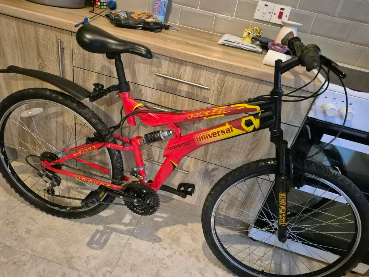 Adults hybrid bike universal full suspension  26in - Image 2