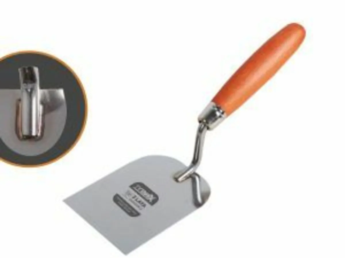 STAINLESS STEEL STUCCO TROWEL KD1 TYTANX HANDLE - Image 2