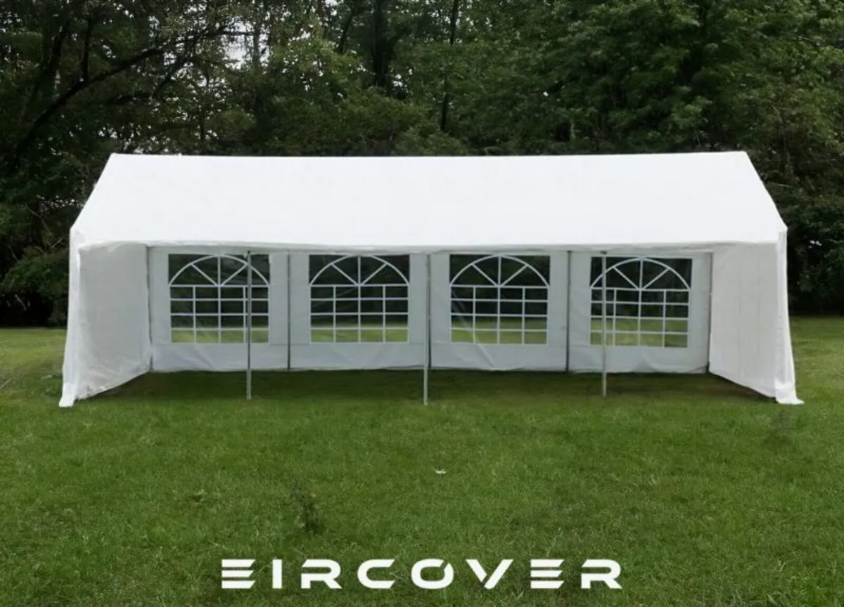 Standard Marquee 4 X 8 PE (13ft - 26ft)   White - Image 1