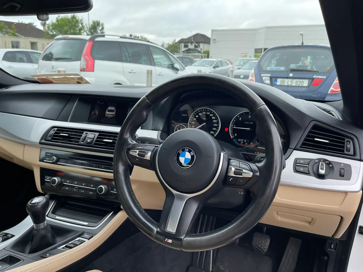 2016 White BMW 520D Msport - Manual - Image 4