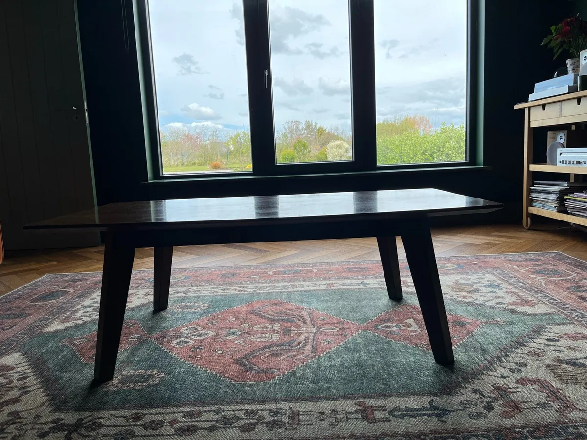 Mid century oak coffee table - Image 2