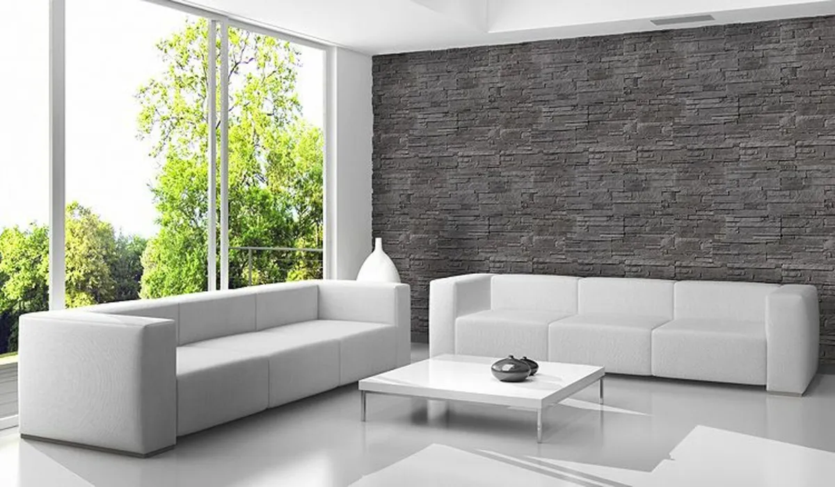Creta Grey Stone Cladding for Internal Walls - Image 3