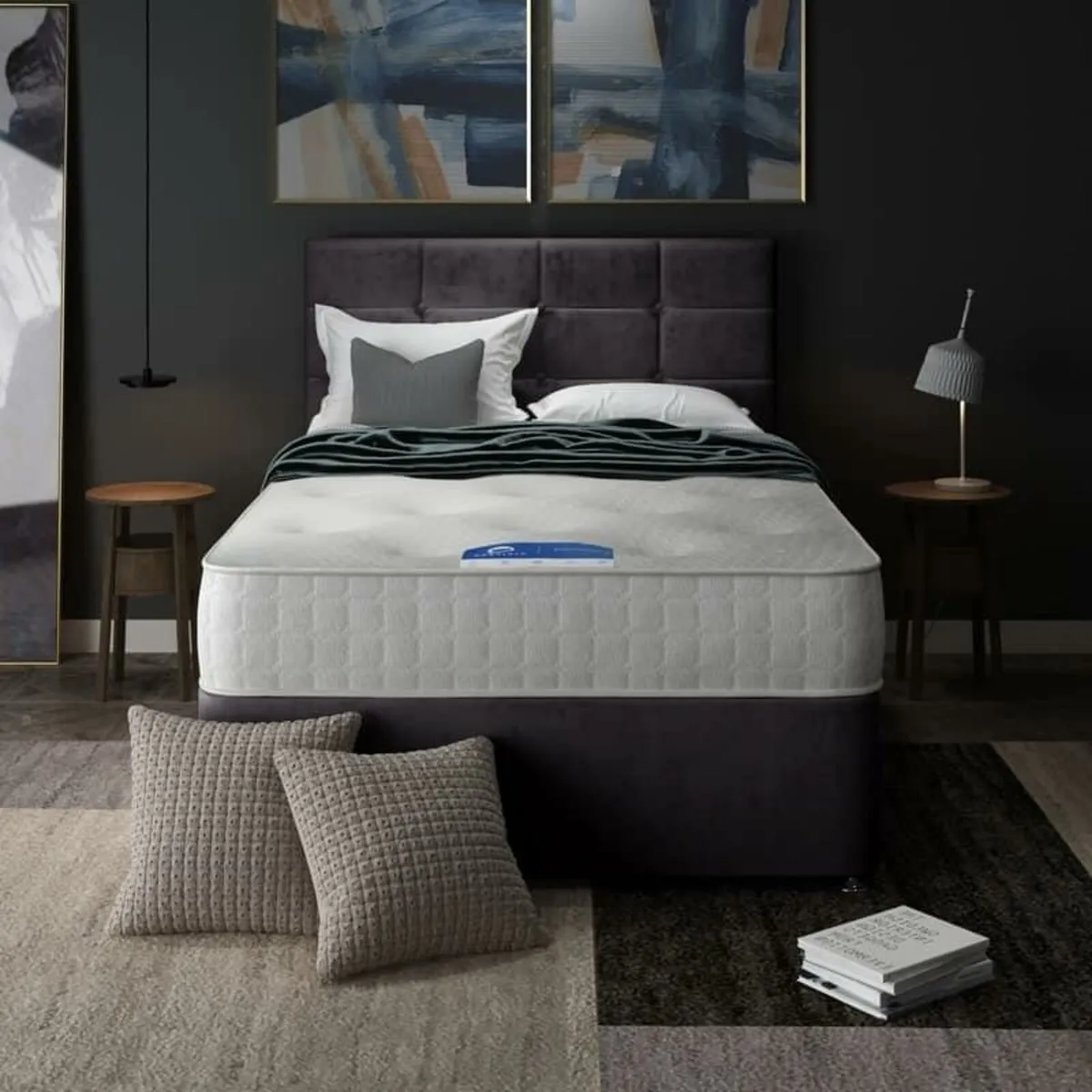 😍4FT GREY BEDS AVAILABLE😍 - Image 1