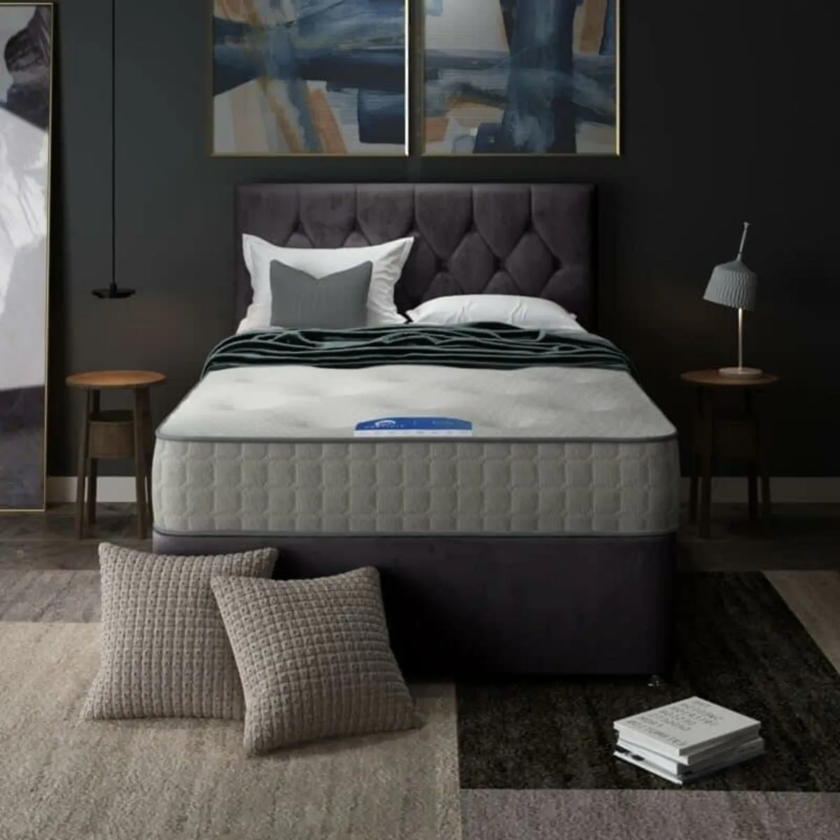😍4FT GREY BEDS AVAILABLE😍 - Image 4