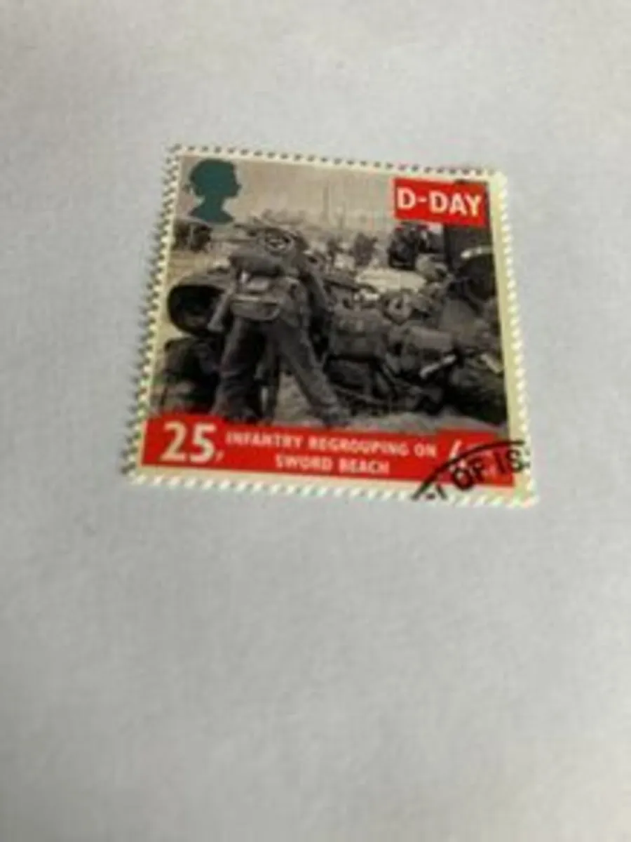 WW2 D Day commemorative stamp