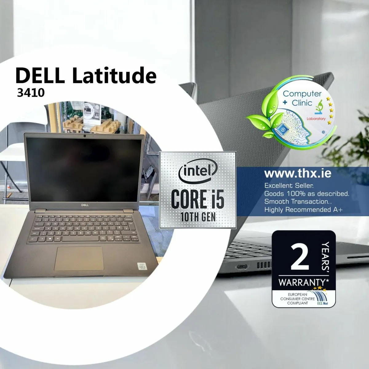 DELL LATITUDE 3410 | i5-10210U | 16GB RAM | 256GB - Image 1