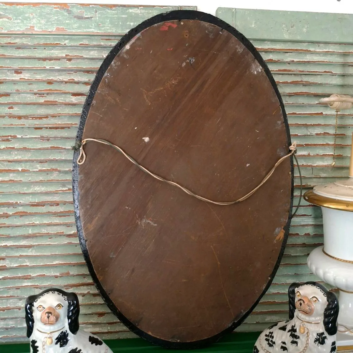 19th Century Oak Bevelled Glass Frame - Image 4