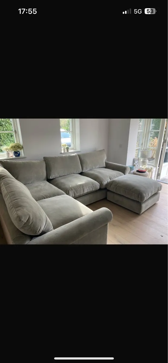 Brand new corner corah sofa Harvey Norman - Image 2