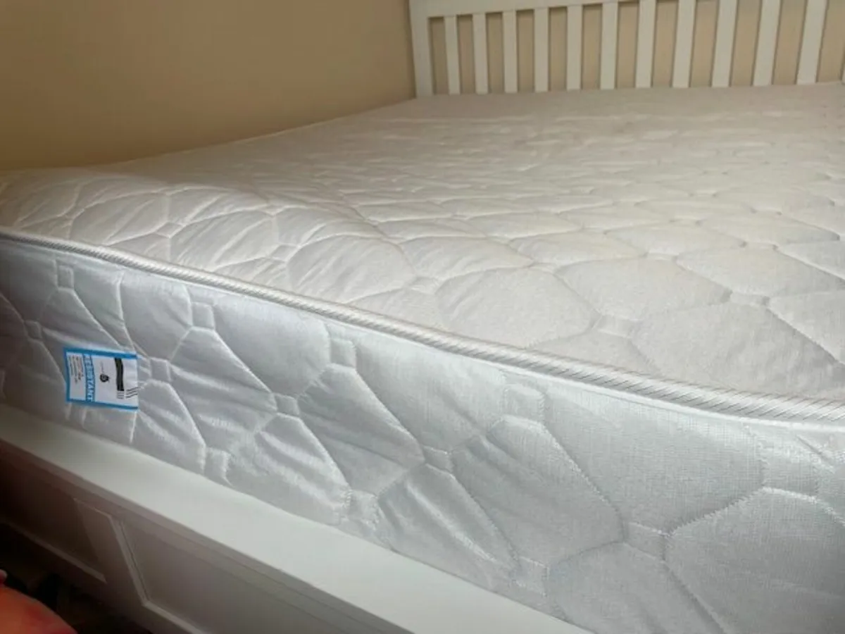 Double Bed with Mattress – Like New! - Image 3