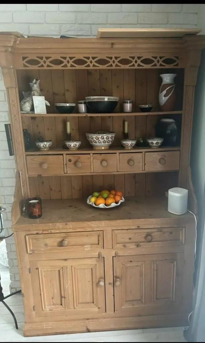 Bespoke Handmade PINE dresser, 6ft 9” inch - Image 2