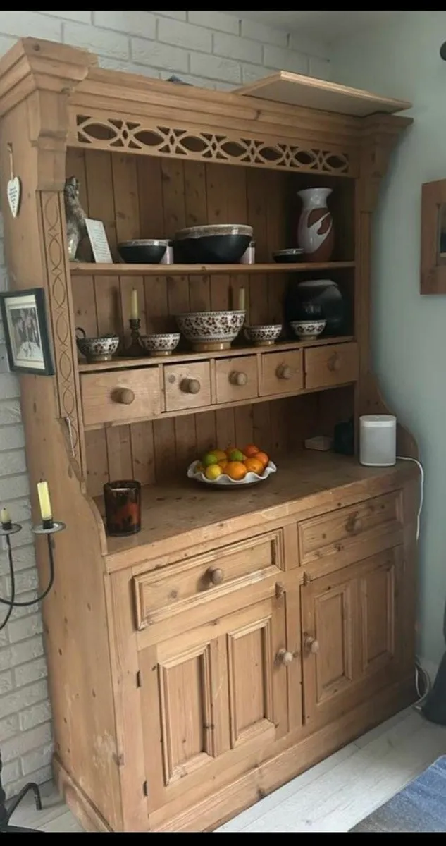 Bespoke Handmade PINE dresser, 6ft 9” inch - Image 3