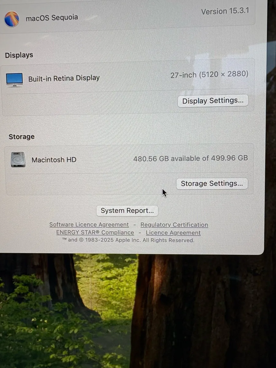 27” iMac 2020, 3.3GHz 6 Core Intel Core i5, 16GB - Image 3