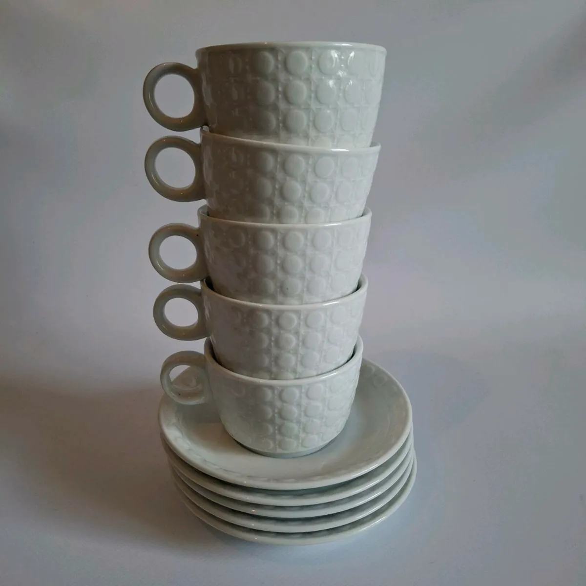 1970's German Coffee Cups & Saucers - Image 1