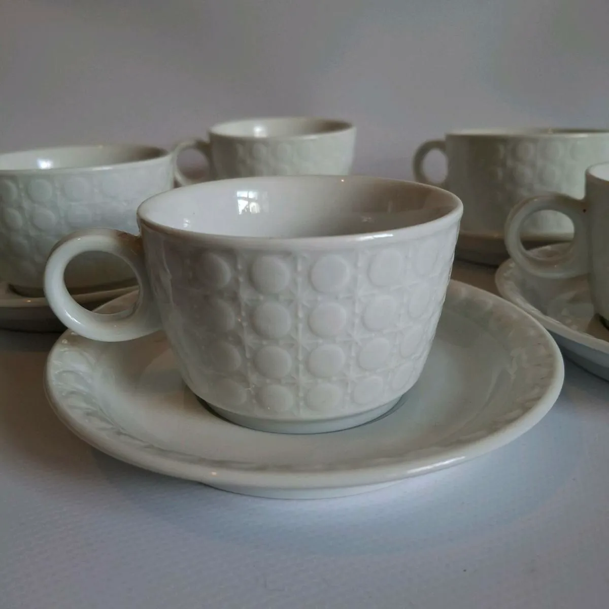 1970's German Coffee Cups & Saucers - Image 2