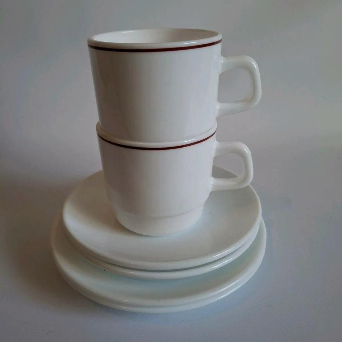 French Arcopal Coffee for Two - Image 1