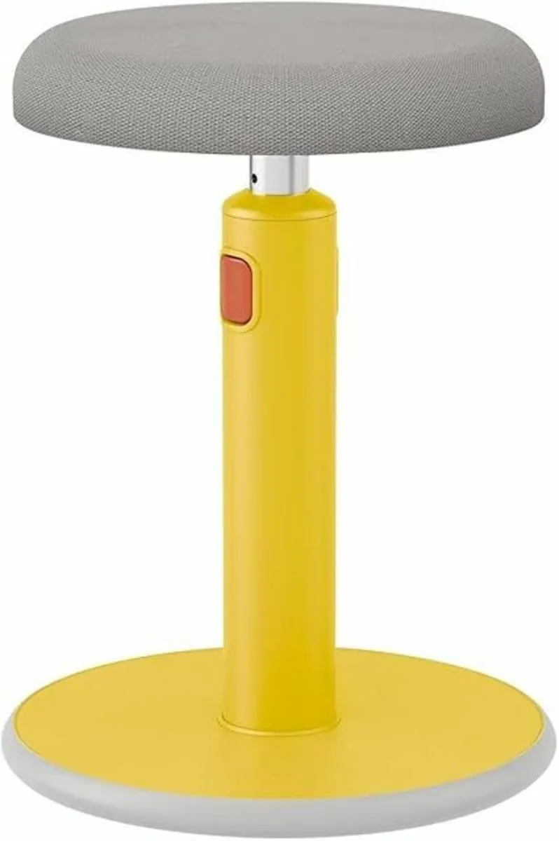 Active Sit Stand Stool Ergonomic Warm Yellow - Image 4