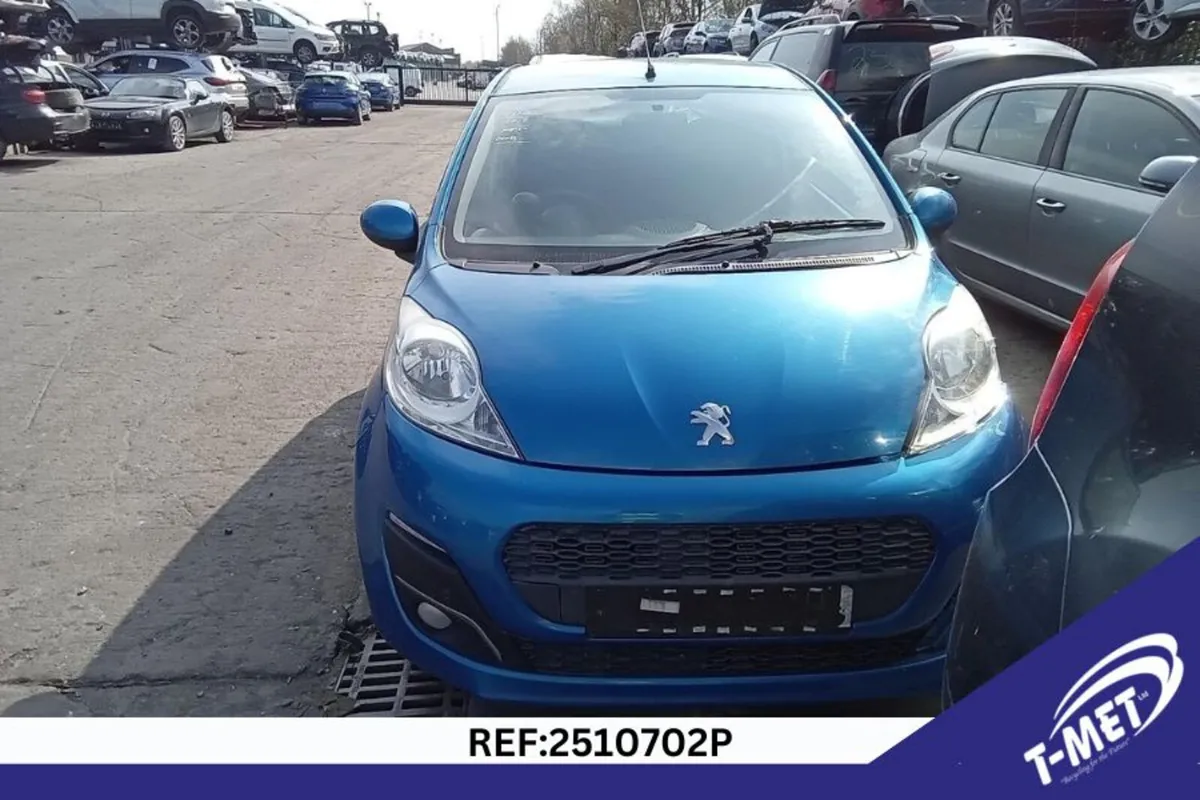 2012 PEUGEOT 107 BREAKING FOR PARTS - Image 1