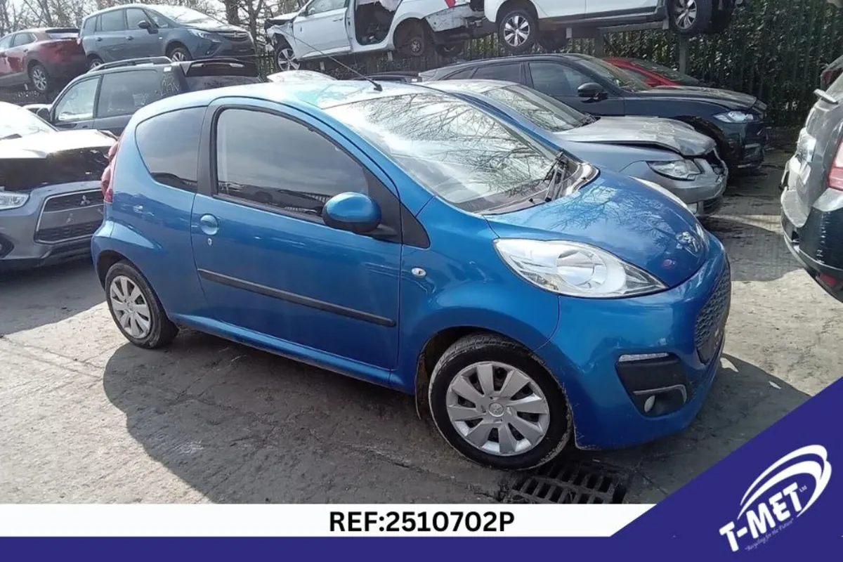 2012 PEUGEOT 107 BREAKING FOR PARTS - Image 2