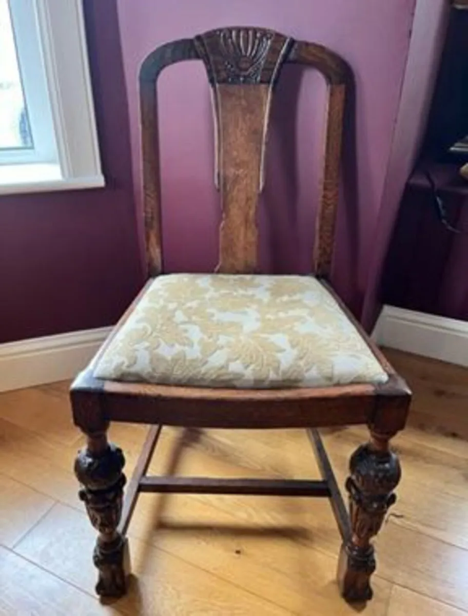 Set of four dining chairs - Image 1