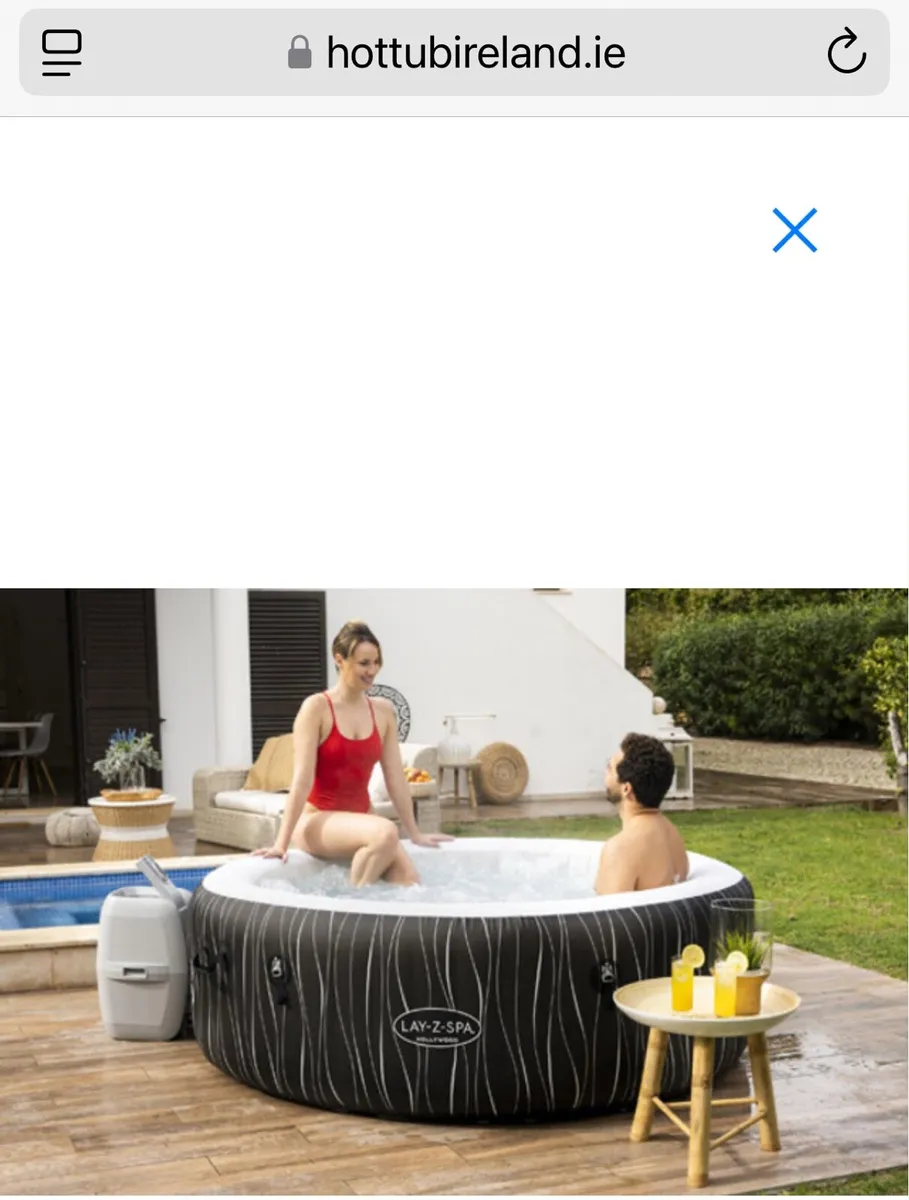 Lay Z Spa HOLLYWOOD airjet hot tub with Led lights - Image 3