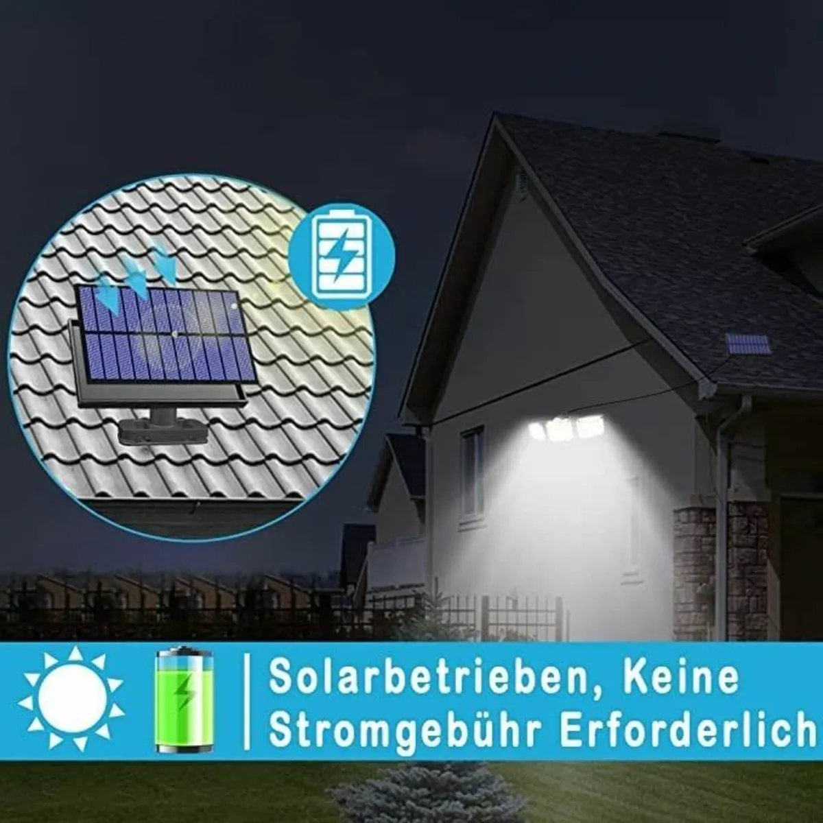 Illuminate Outdoors with Solar Motion Lights - Image 2
