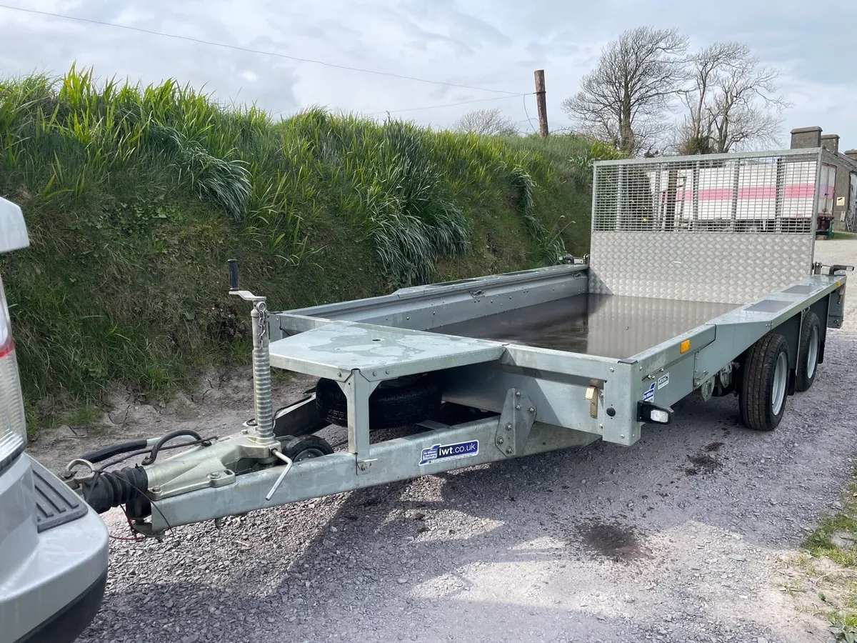 Ifor williams plant trailer - Image 1