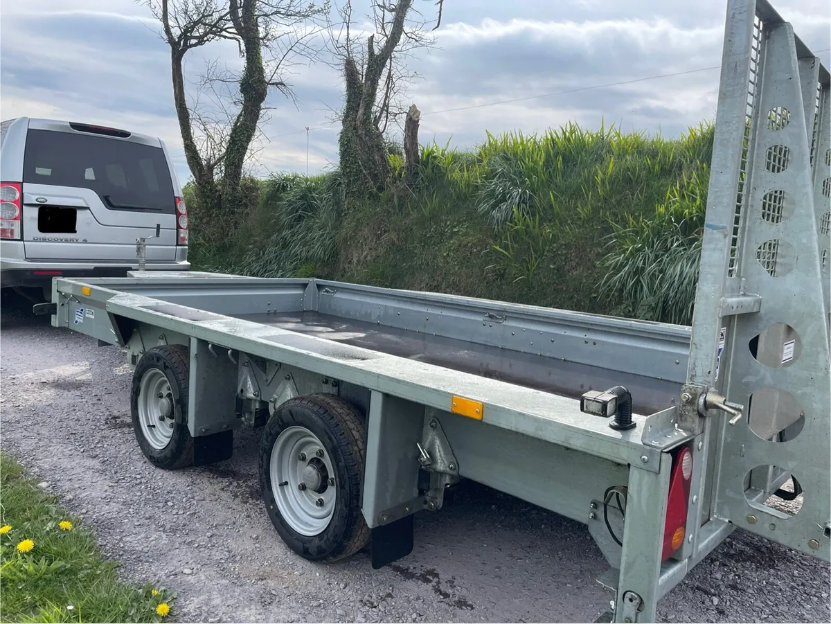 Ifor williams plant trailer - Image 3