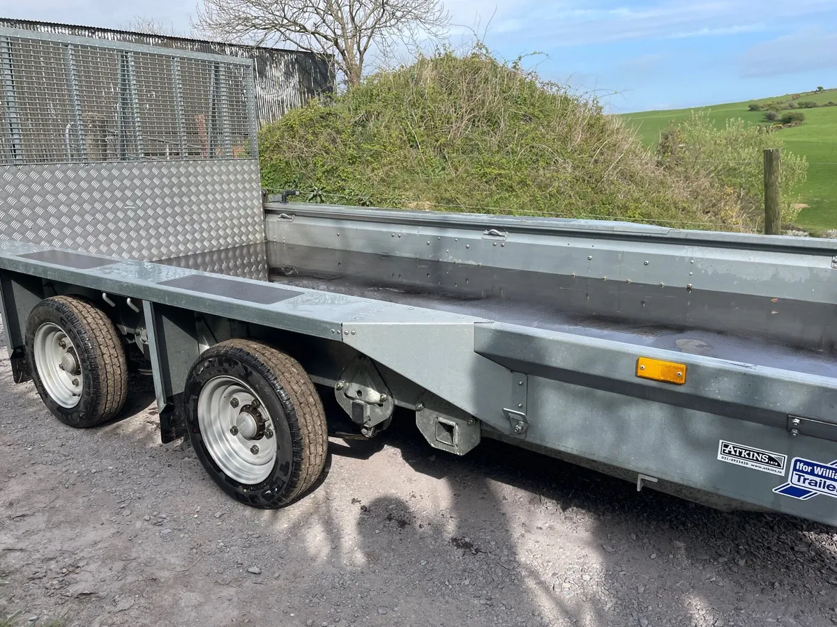 Ifor williams plant trailer - Image 4