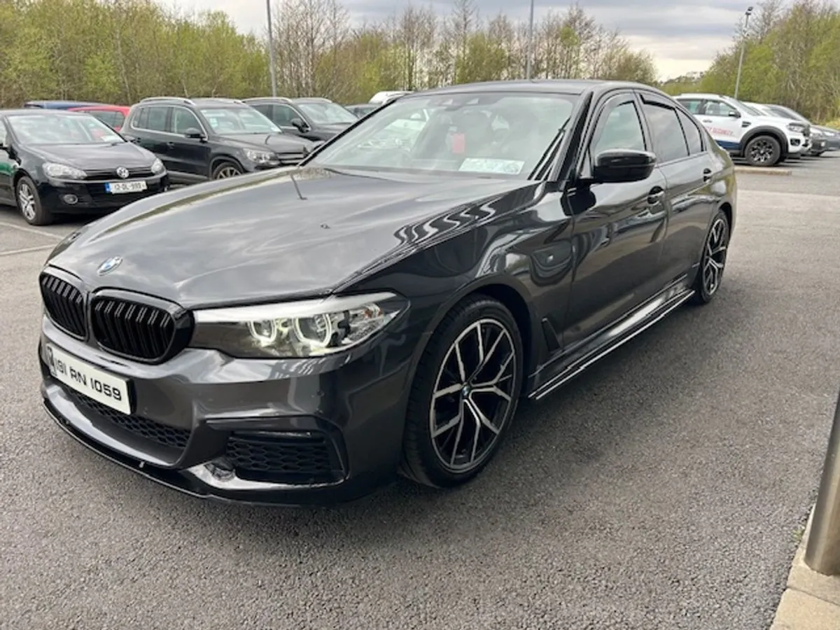 BMW 5 Series 520D M Sport Auto Leather Mint Black - Image 3