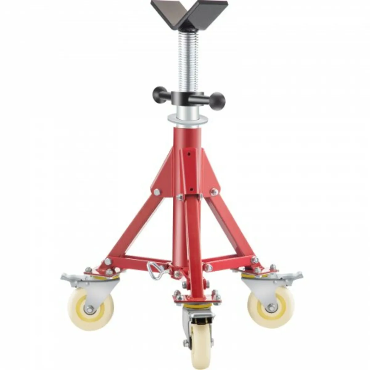 V Head Pipe Stand Adjustable Height 20-37 Inch, Pi - Image 1