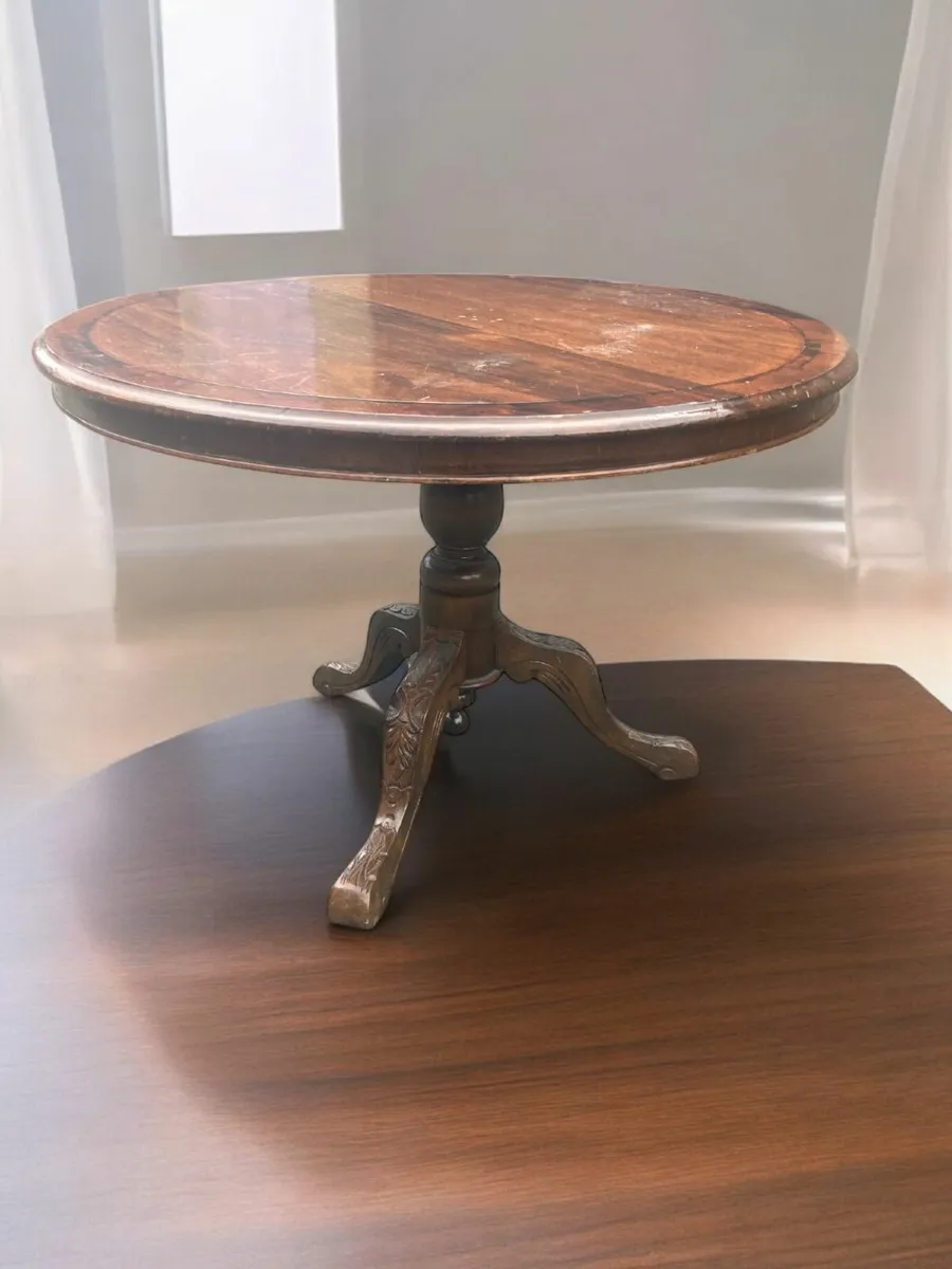 Antique Table - Tilt Top - Some TLC - Image 1