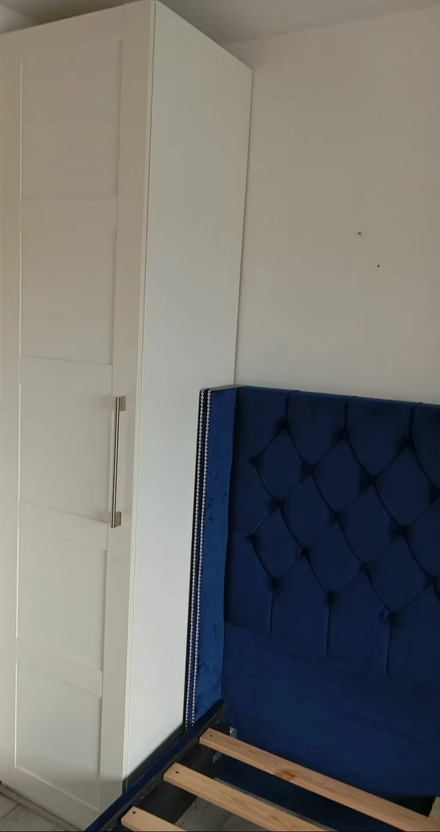 White Wardrobe Doors and Handles - Image 1