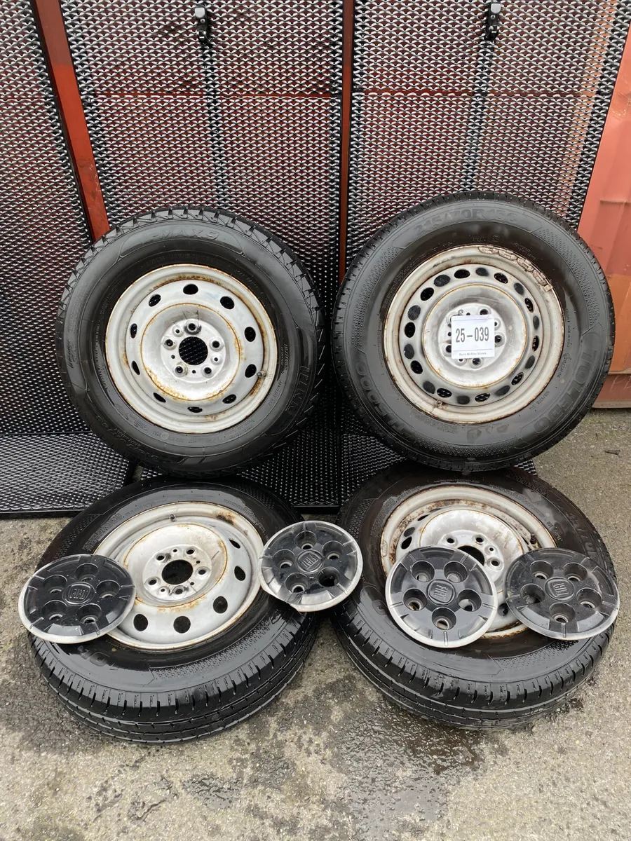 FIAT DUCATO STEEL WHEELS REF 25-039 - Image 4