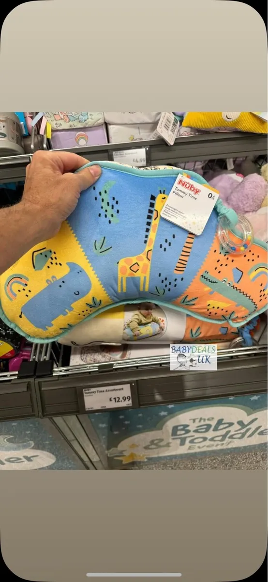 Nuby Tummy Time Pillow - Image 1