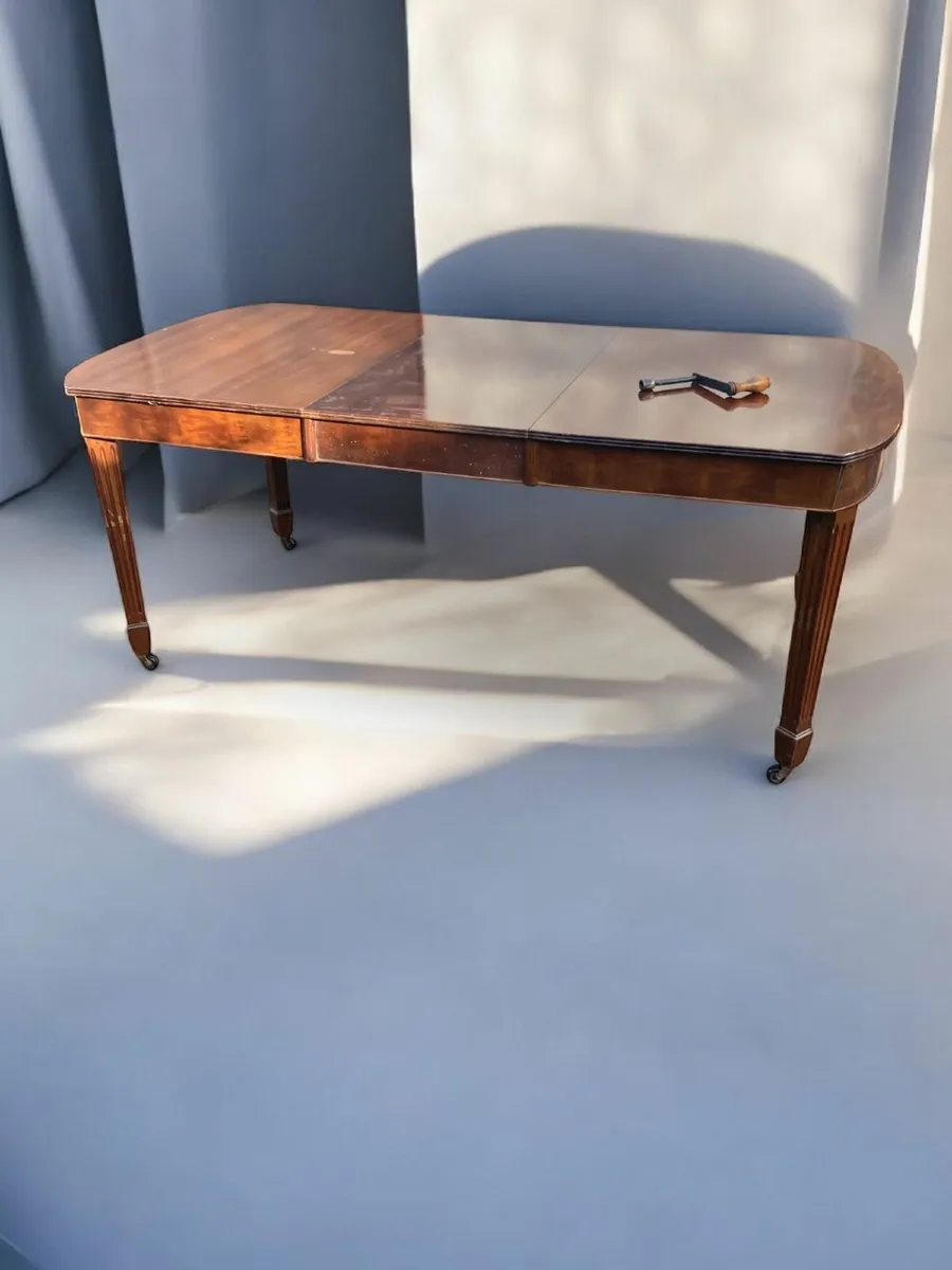 Antique Table - Dining - Regency - Extending - Image 1