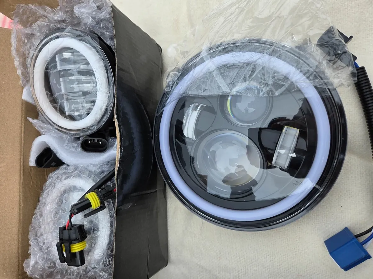 Motorcycle / Bike LED Headlights - Image 1