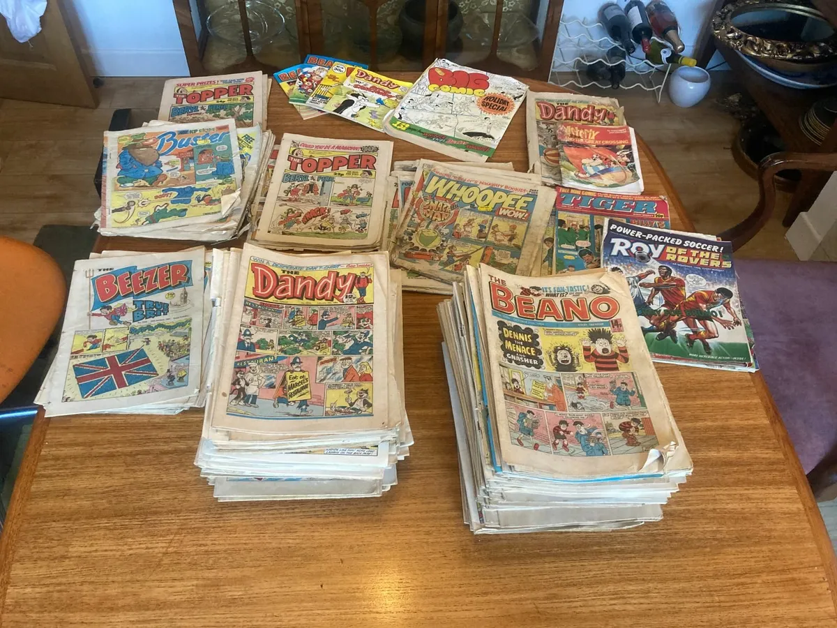 Vintage Comics- Large Collection-The Beano etc. - Image 1