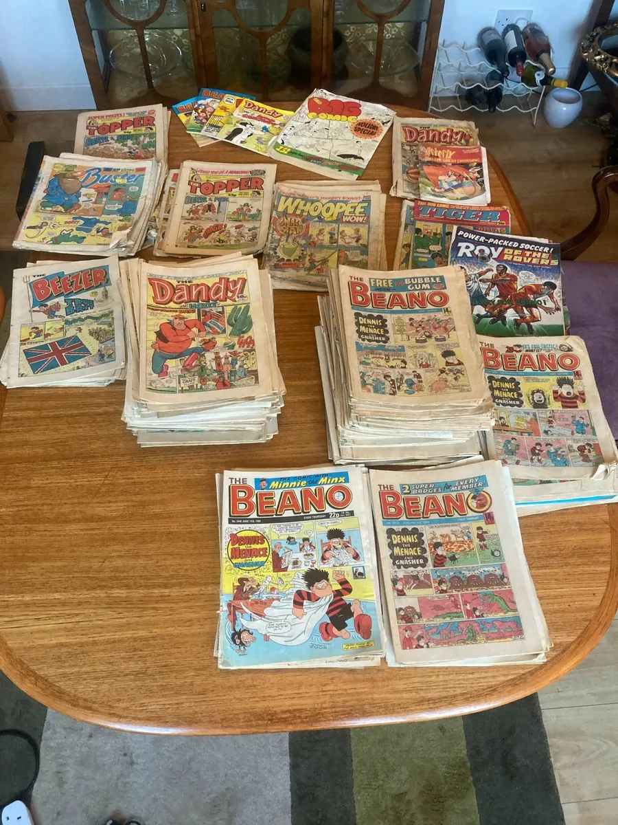 Vintage Comics- Large Collection-The Beano etc. - Image 2