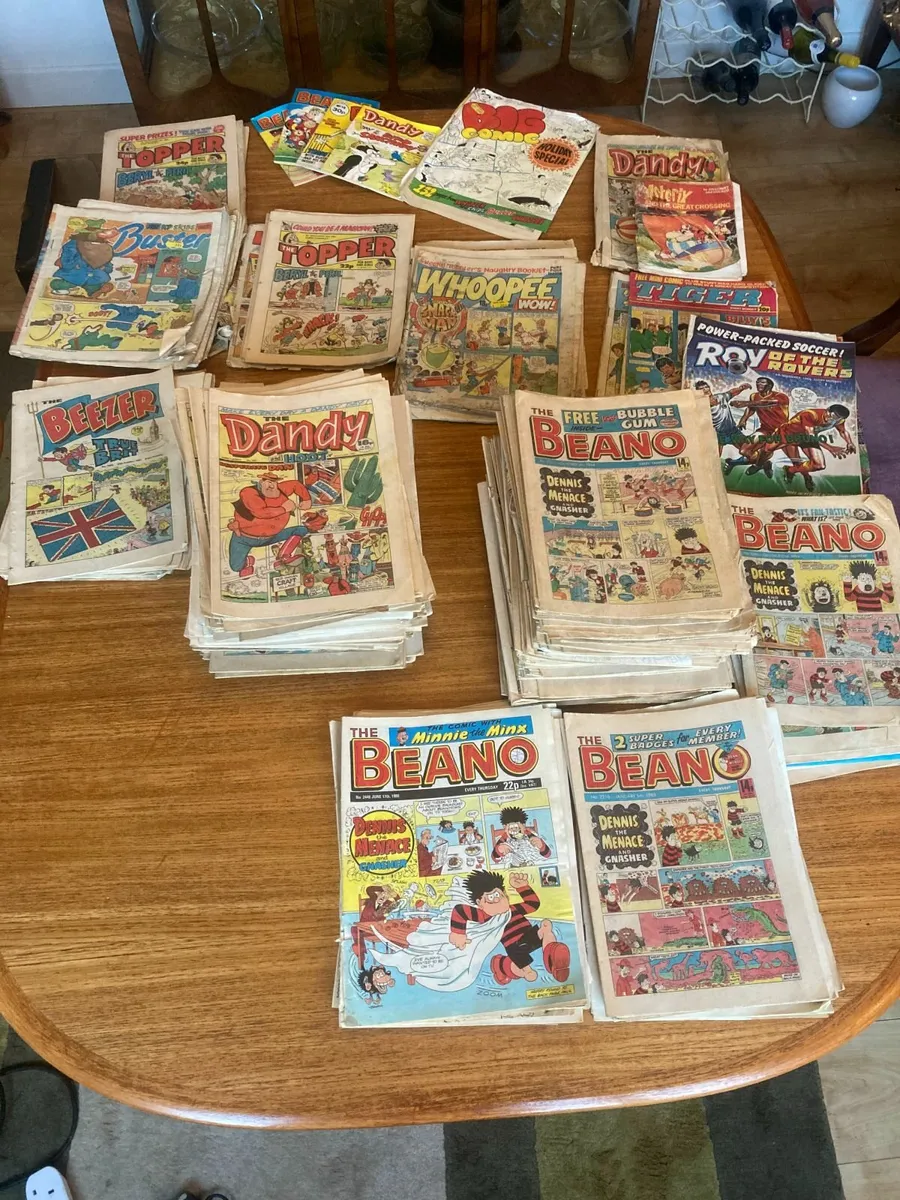 Vintage Comics- Large Collection-The Beano etc. - Image 3