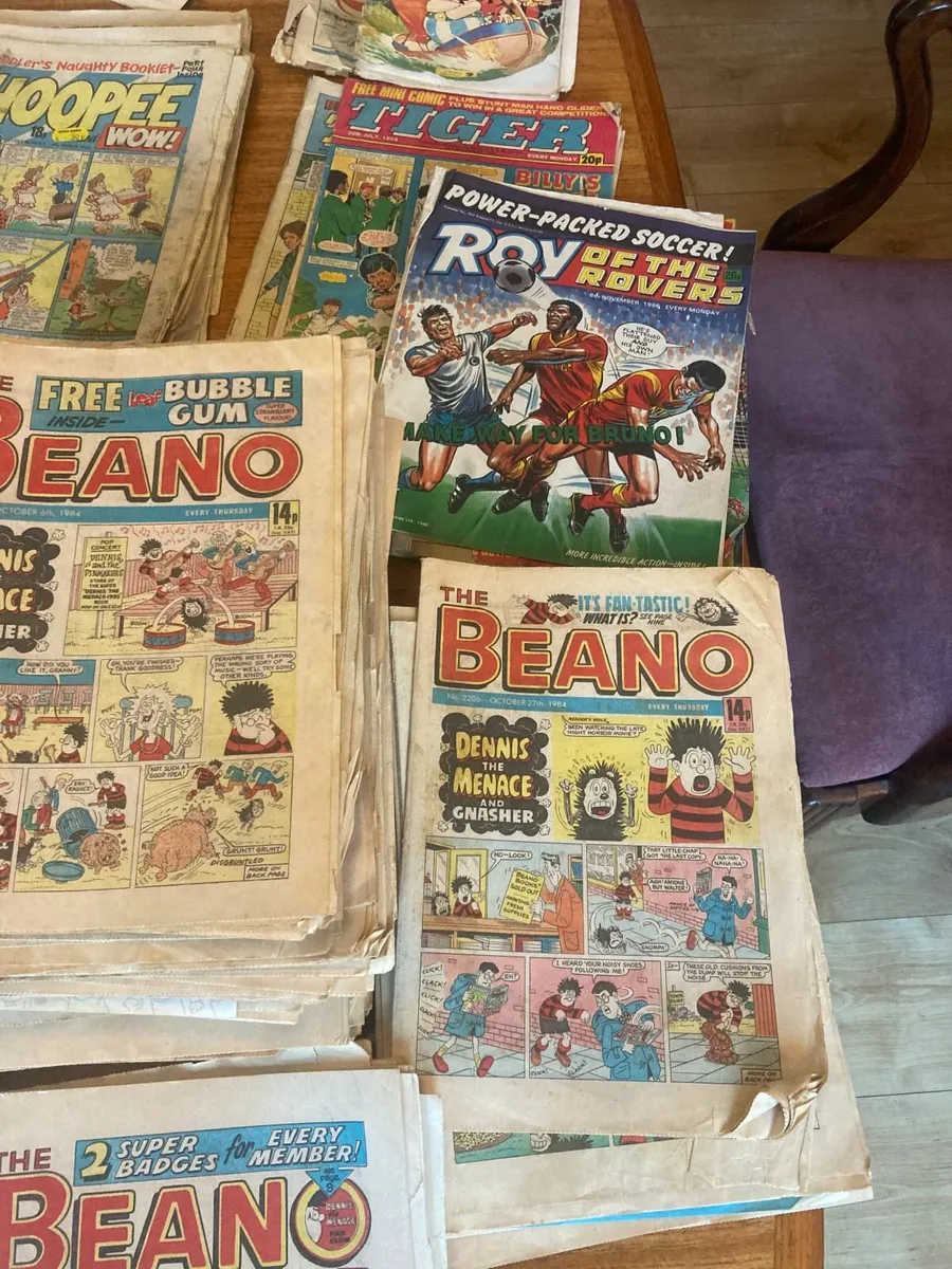 Vintage Comics- Large Collection-The Beano etc. - Image 4