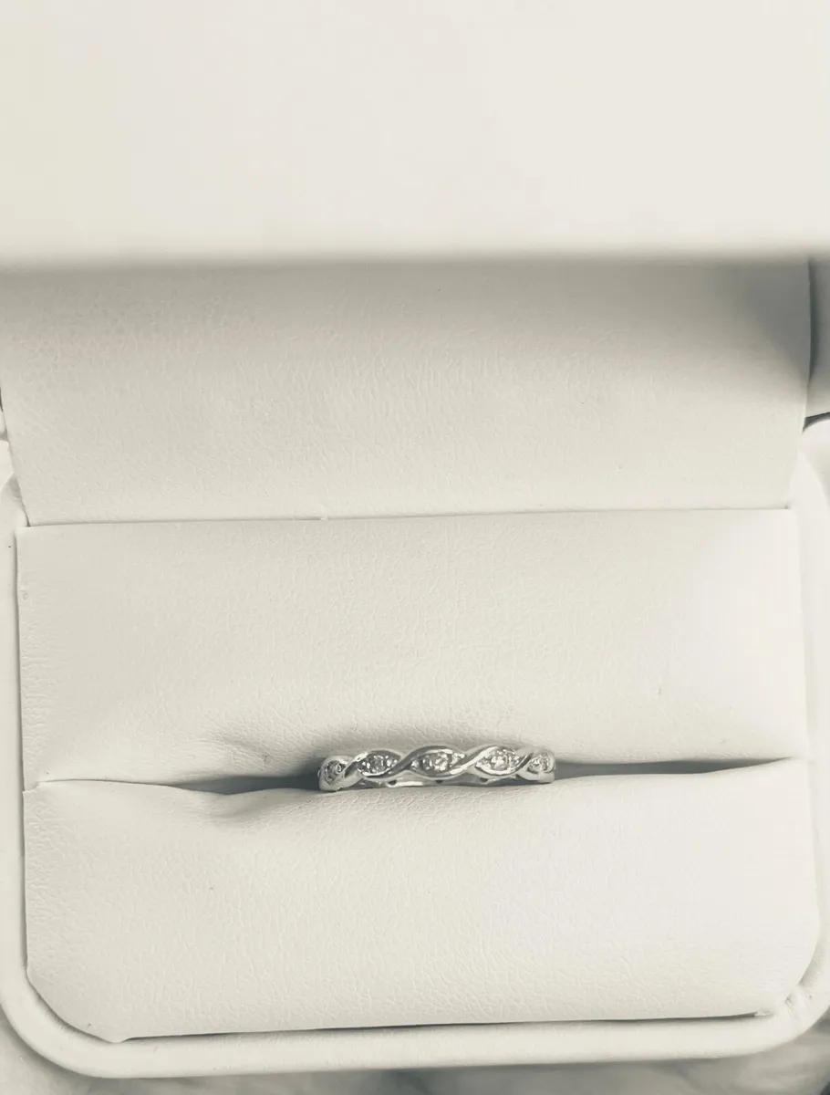 White gold diamond ring - Image 4