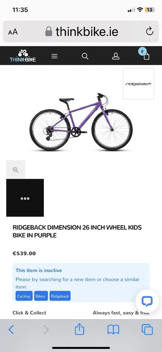 Children Bicycle pristine. 26 “ - Image 3