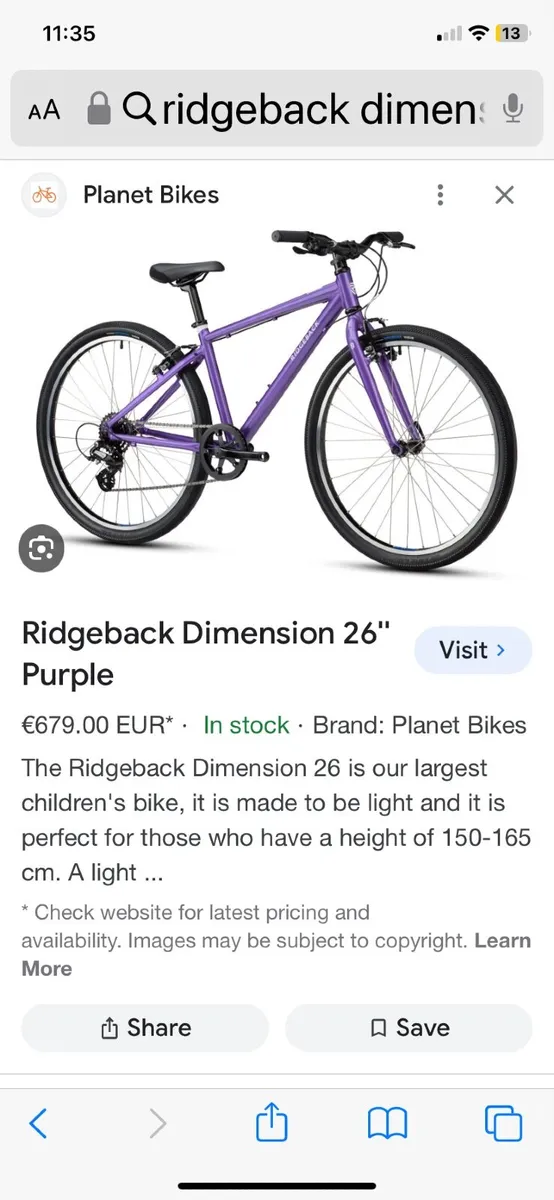 Children Bicycle pristine. 26 “ - Image 4
