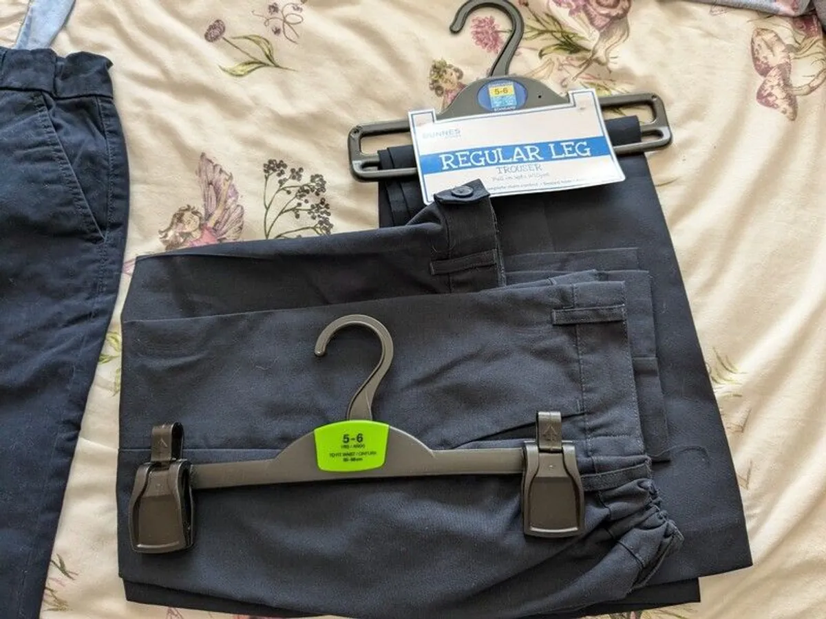Navy school trousers
