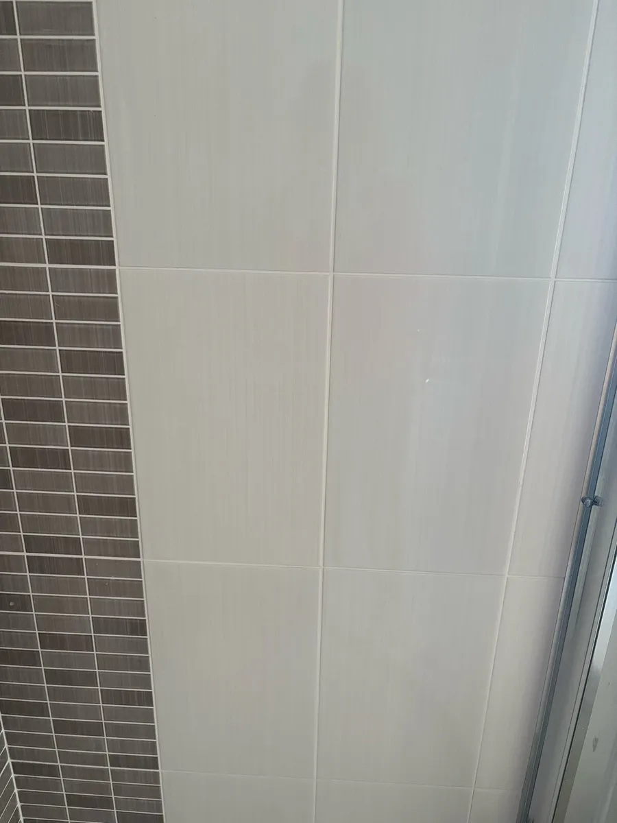 Bathroom White Wall Tiles - Image 1