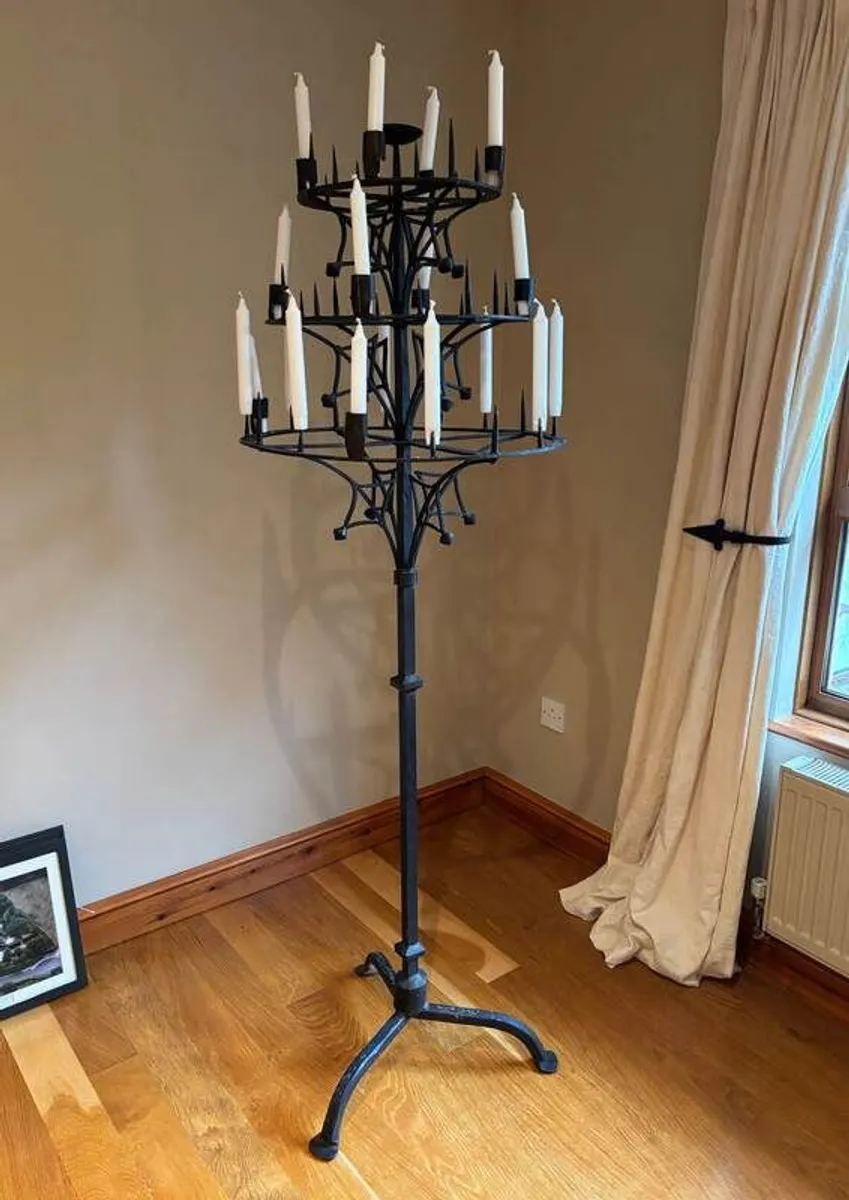RARE Find Gothic Candelabra - Image 1