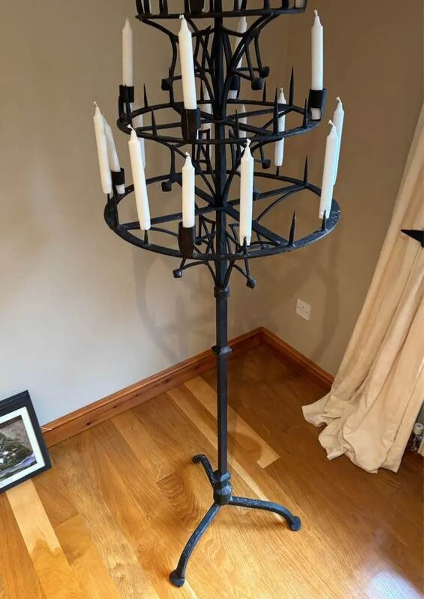 RARE Find Gothic Candelabra - Image 2
