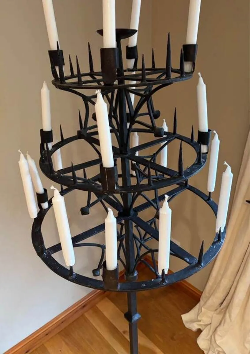 RARE Find Gothic Candelabra - Image 3