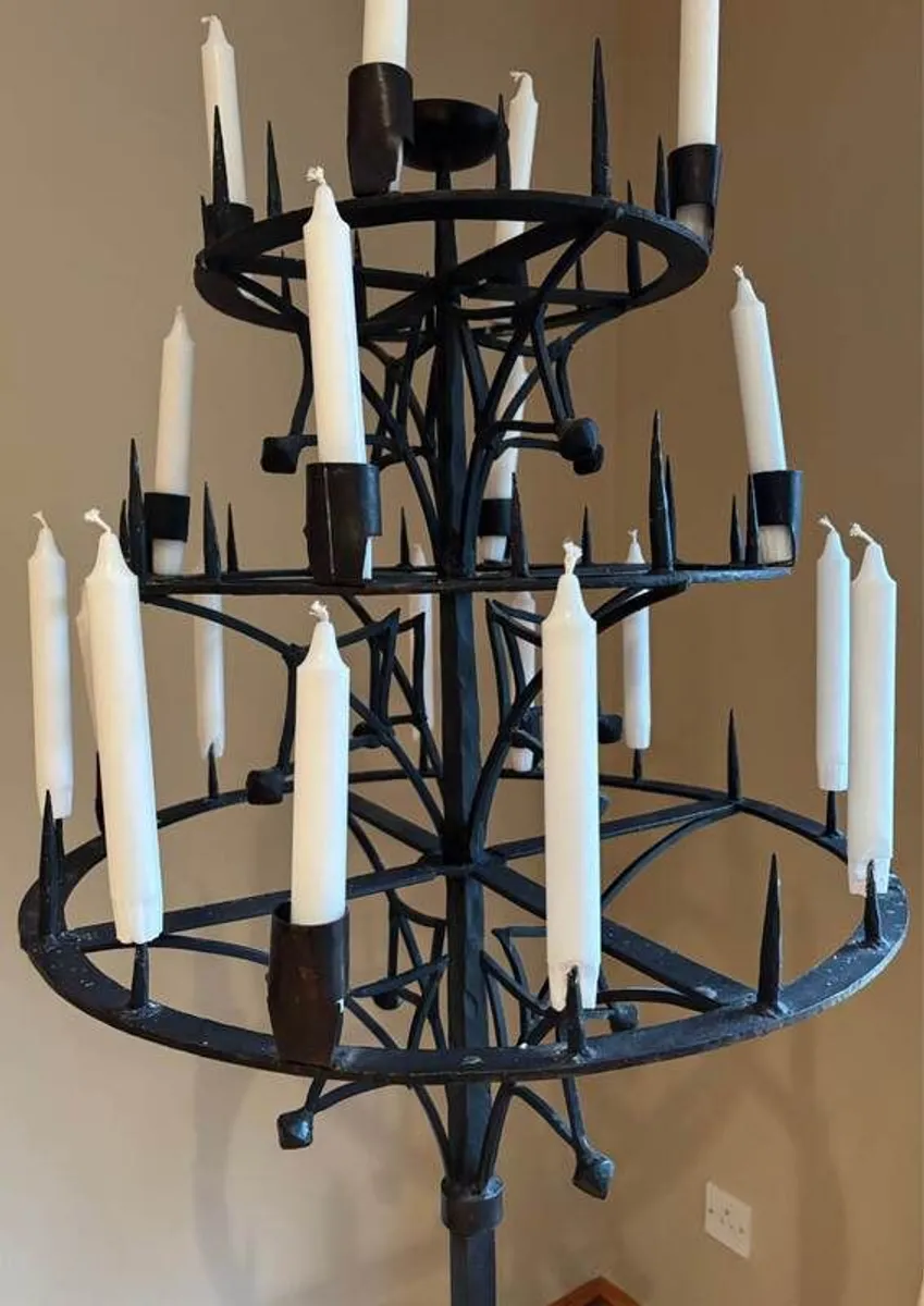 RARE Find Gothic Candelabra - Image 4