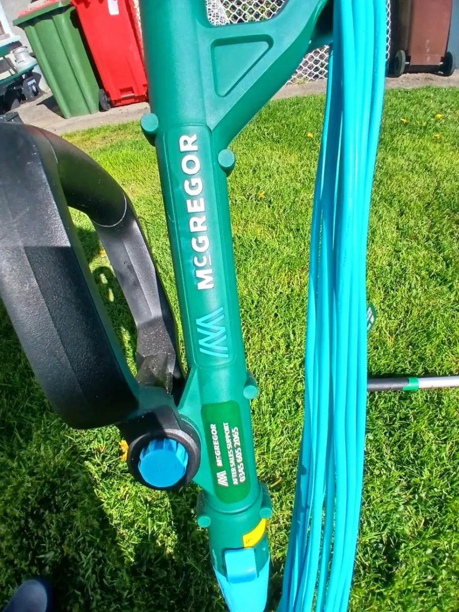 Electric Grass Trimmer with Rake & Shears - Image 2